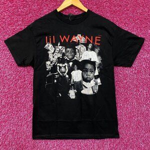 Lil Wayne The Carter Album Covers Graphic Design T-shirt Medium